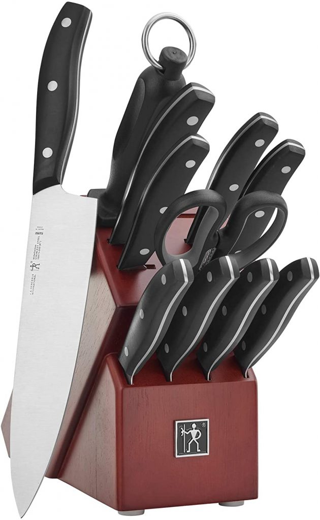 Henckels Definition 12-Piece Knife Block Set - best knife block set under 100