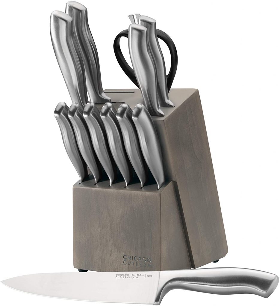 Chicago Cutlery Insignia Steel 13-Piece Knife Block Set