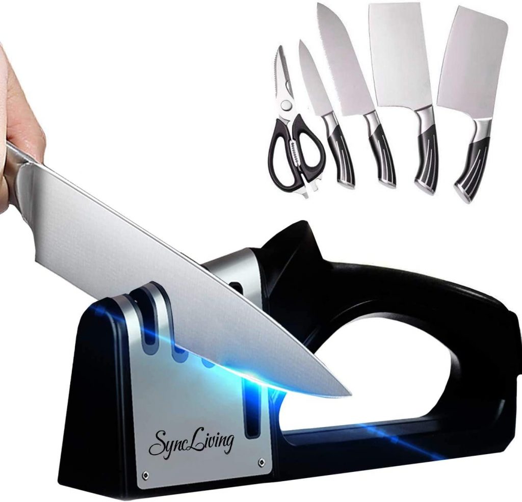 Best Seller Sync Living Knife and Scissor Sharpeners: Amazon Link
