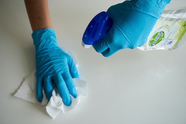 cleaning tile grout