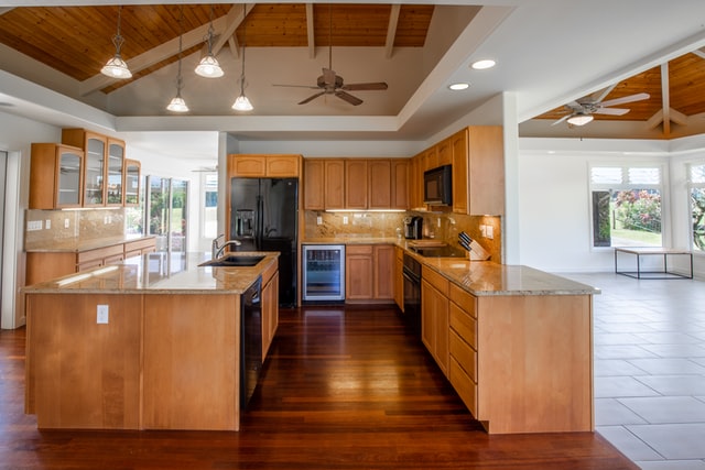 remodeling the kitchen