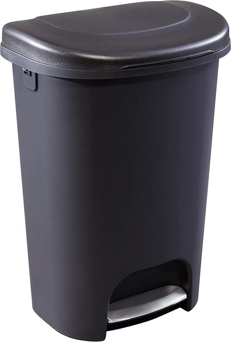 Kitchen Trash Can with Lid and Foot Pedal The Perfect Solution for