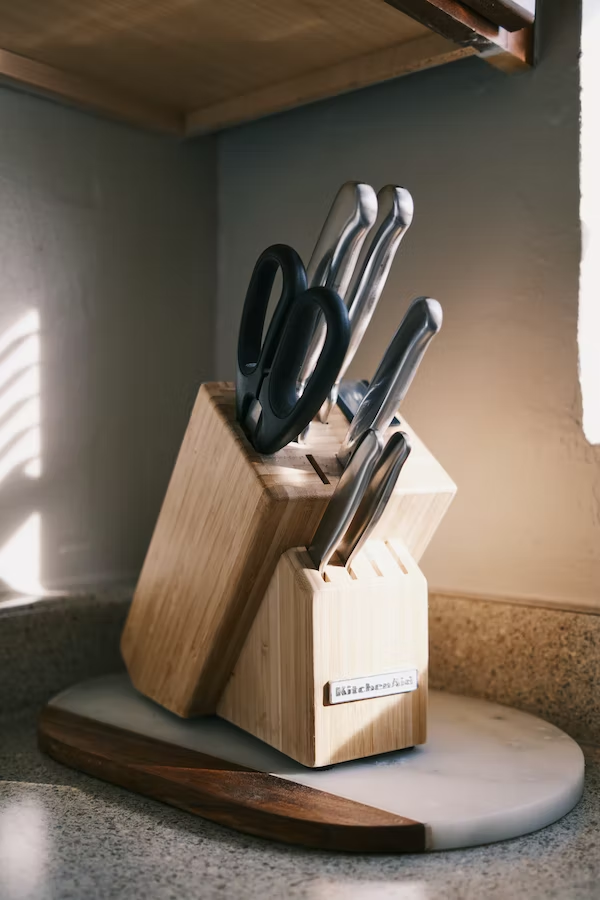 a knife block