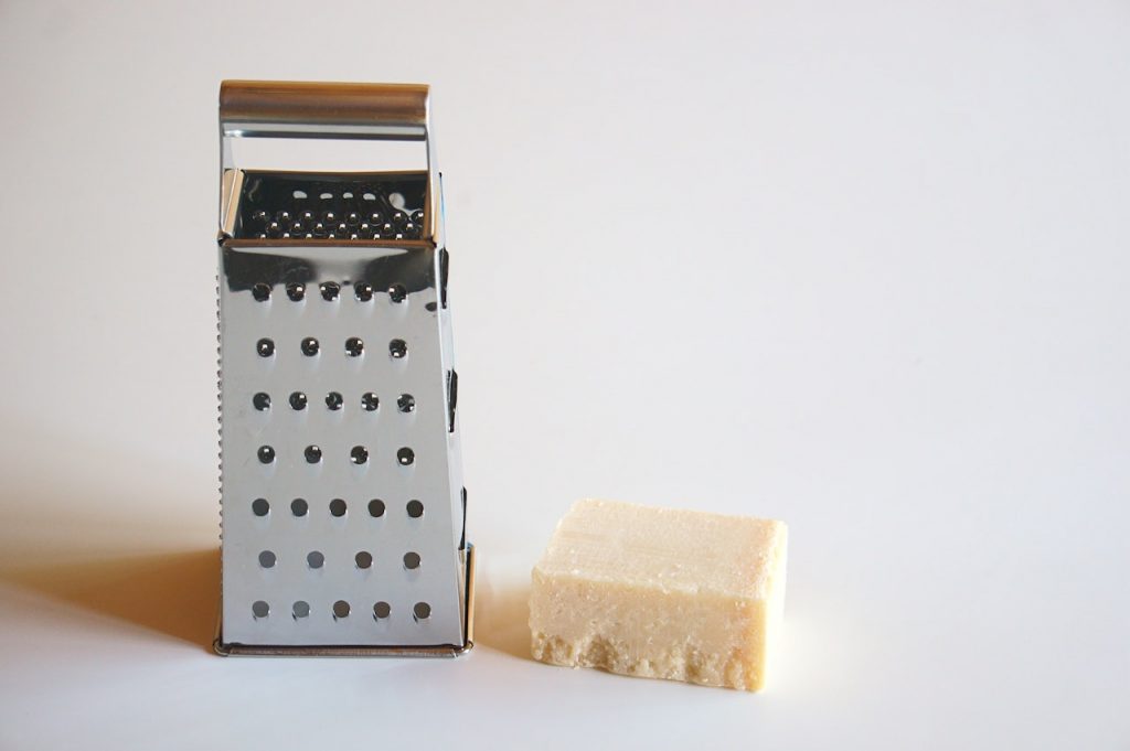 how to sharpen cheese grater